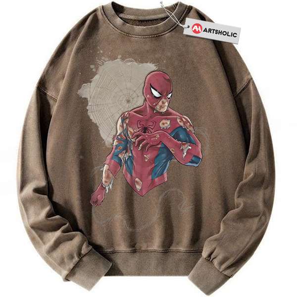 Alternative view of Spider-Man sweatshirt, Marvel Comics sweatshirt, Vintage Sweater