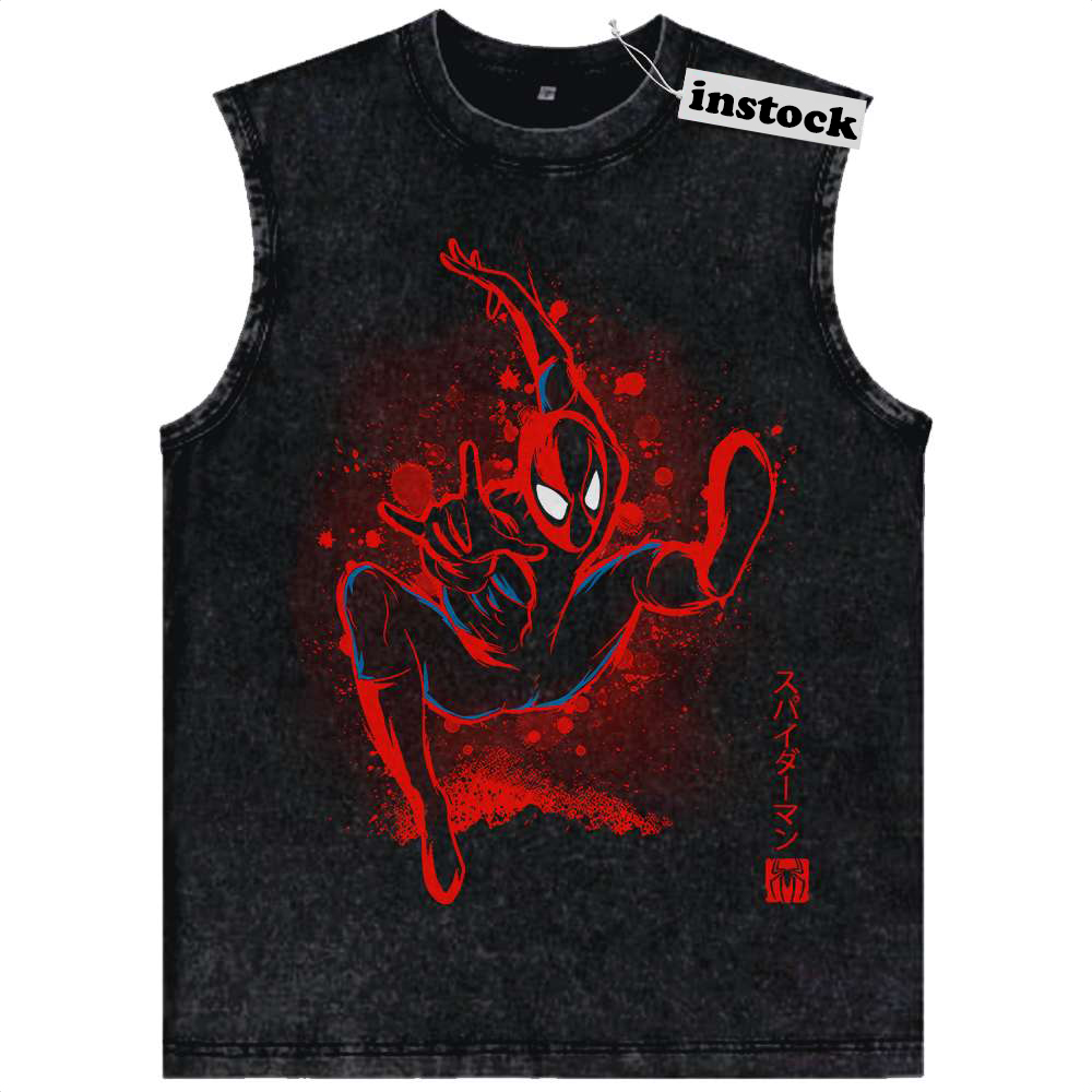 Spider-Man Tank Top, Marvel Comics Tank Top, Vintage Tank Top