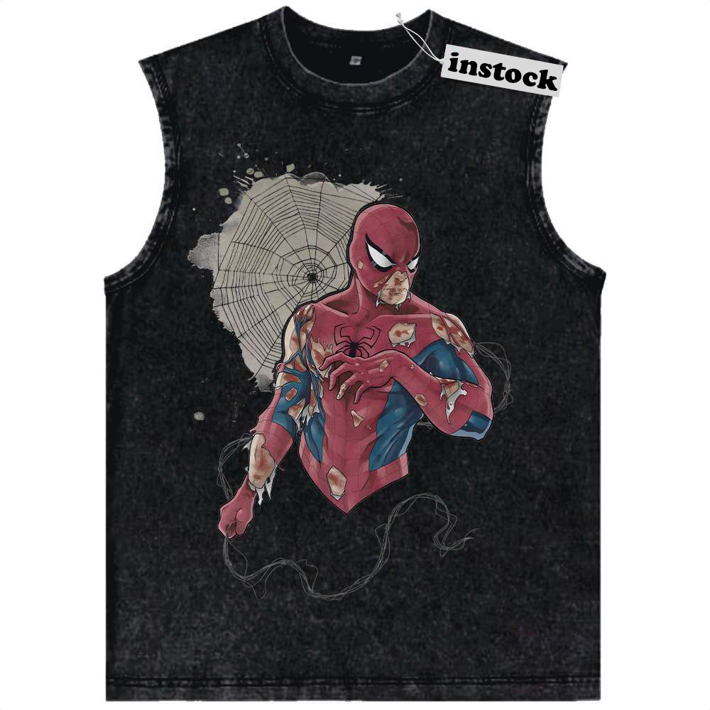 Spider-Man Tank Top, Marvel Comics Tank Top, Vintage Tank Top