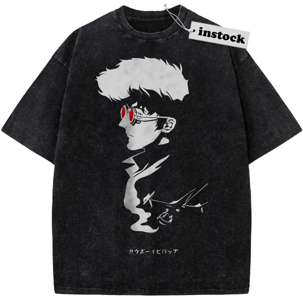 Spike Spiegel Shirt, Cowboy Bebop Shirt, Anime Shirt, Vintage T-Shirt