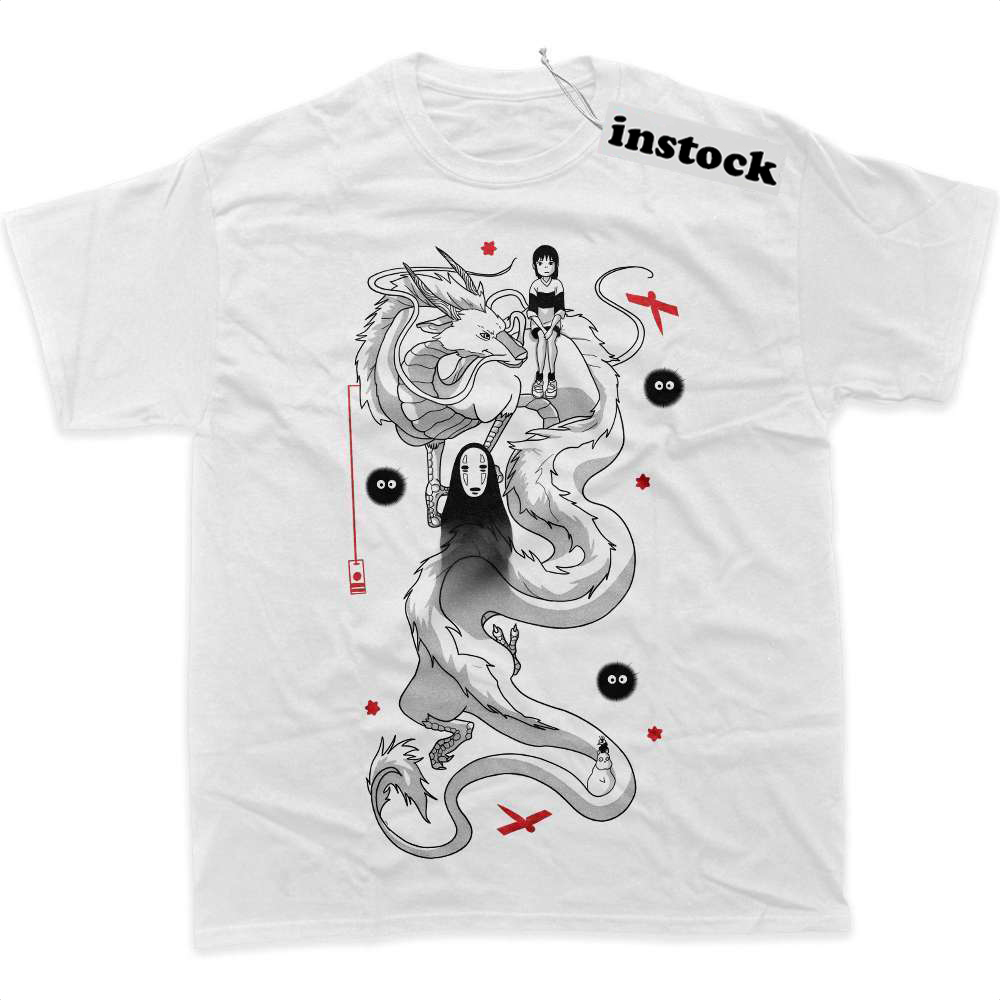 Spirited Away Shirt, Studio Ghibli Shirt, Anime Shirt, Graphic Tee