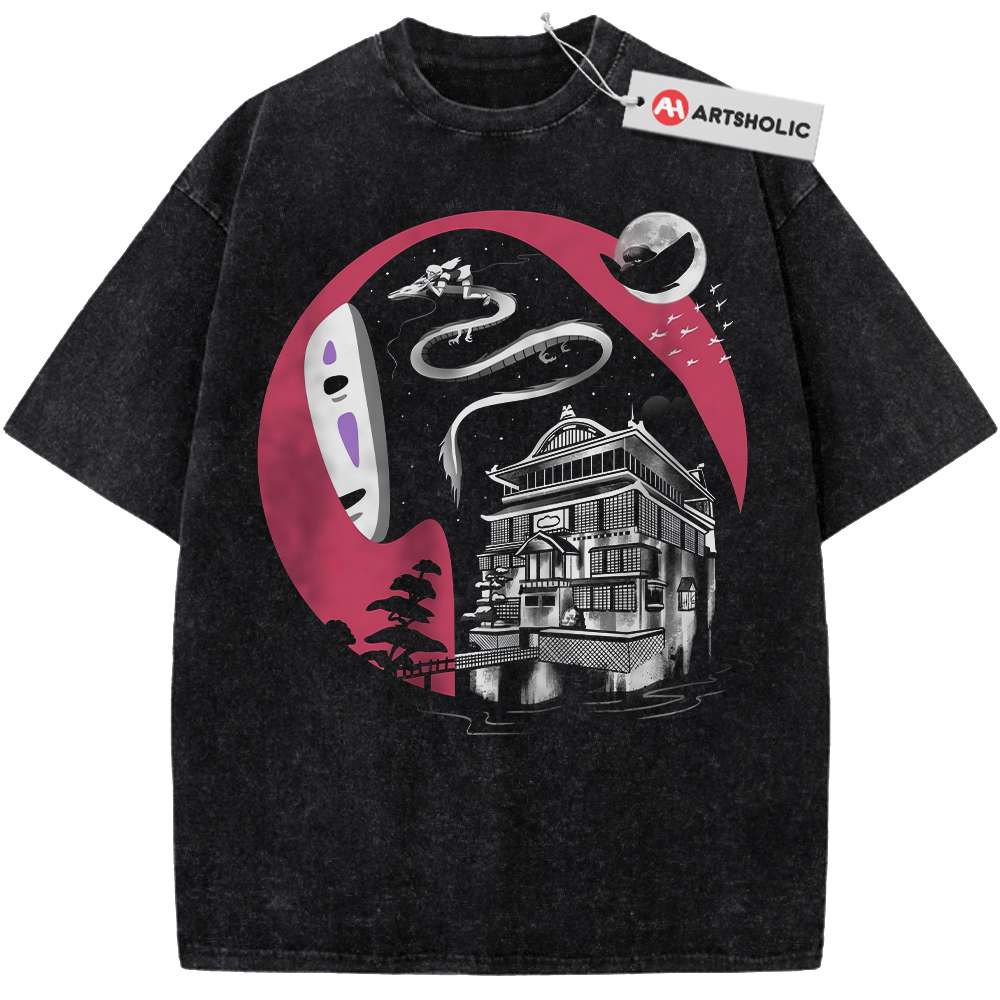 Spirited Away Shirt, Studio Ghibli Shirt, Anime Shirt, Vintage T-Shirt