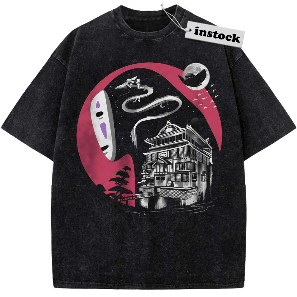 Spirited Away Shirt, Studio Ghibli Shirt, Anime Shirt, Vintage T-Shirt