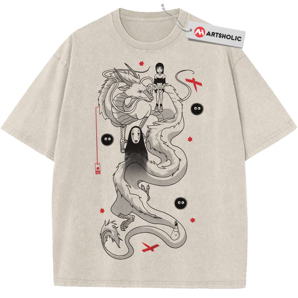 Spirited Away Shirt, Studio Ghibli Shirt, Anime Shirt, Vintage Tee