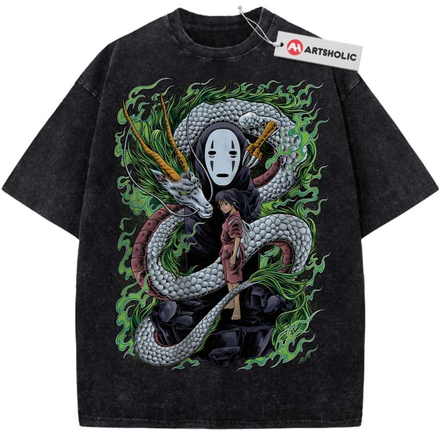 Alternative view of Spirited Away Shirt, Studio Ghibli Shirt, Anime Shirt, Vintage Tee