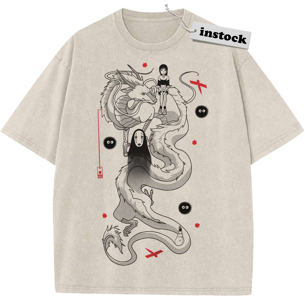 Spirited Away Shirt, Studio Ghibli Shirt, Anime Shirt, Vintage Tee