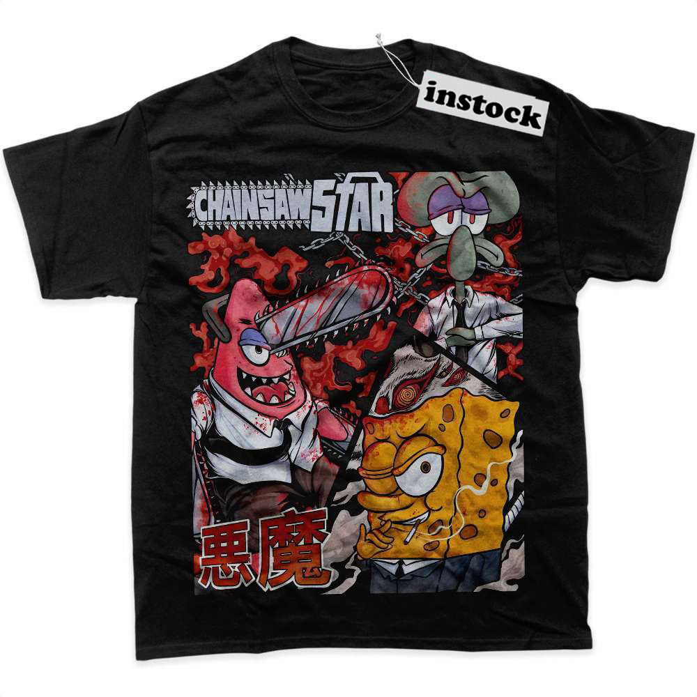 SpongeBob SquarePants Shirt, Animated Shirt, Graphic T-Shirt
