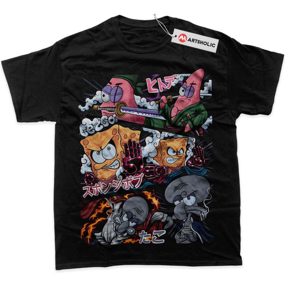 SpongeBob SquarePants Shirt, Animated Shirt, Graphic T-Shirt