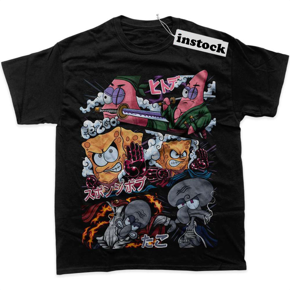 SpongeBob SquarePants Shirt, Animated Shirt, Graphic T-Shirt