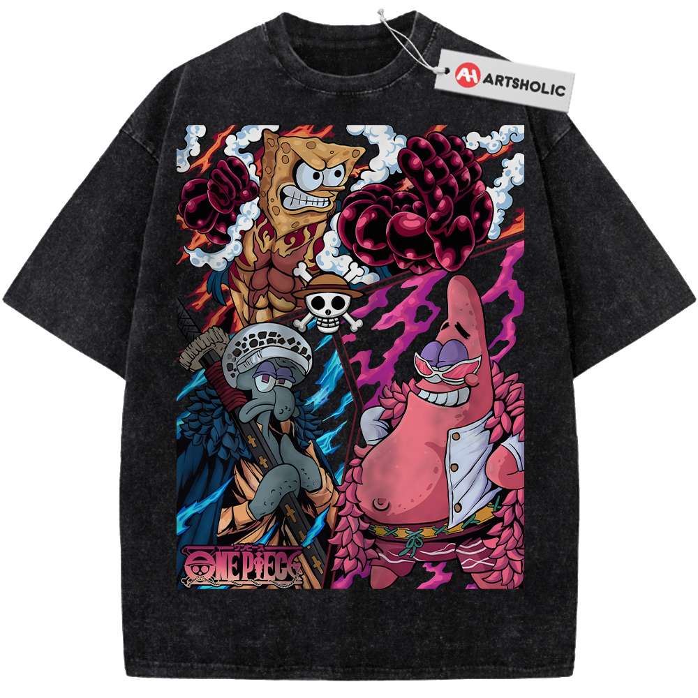 Alternative view of SpongeBob SquarePants Shirt, Animated Shirt, Vintage T-Shirt