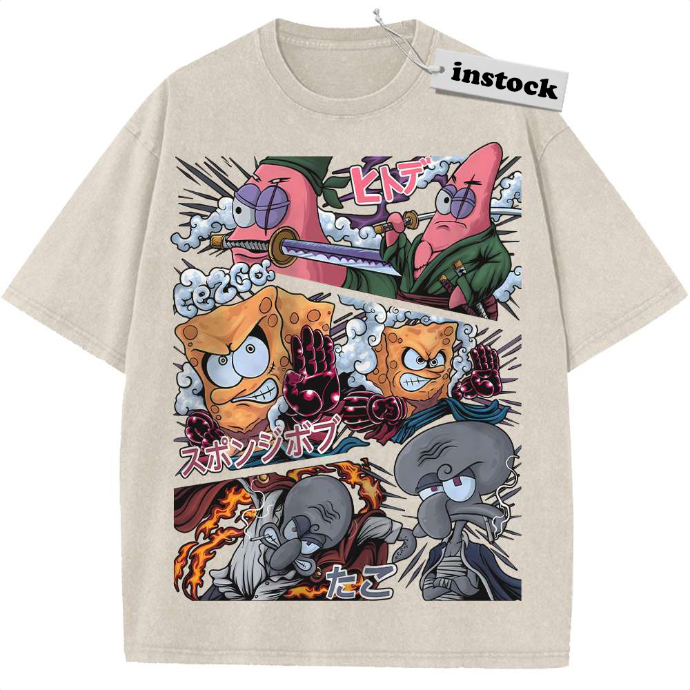 SpongeBob SquarePants Shirt, Animated Shirt, Vintage T-Shirt