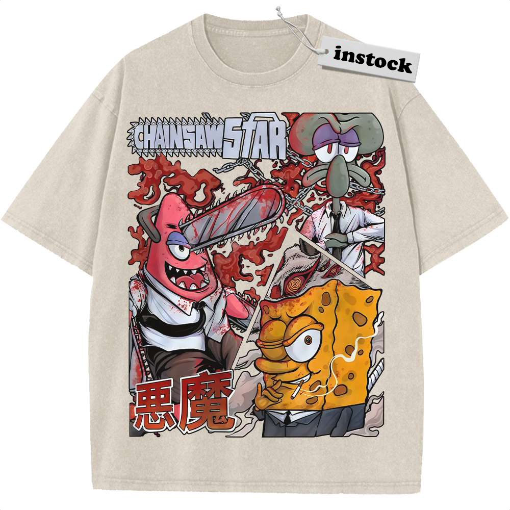 SpongeBob SquarePants Shirt, Animated Shirt, Vintage T-Shirt