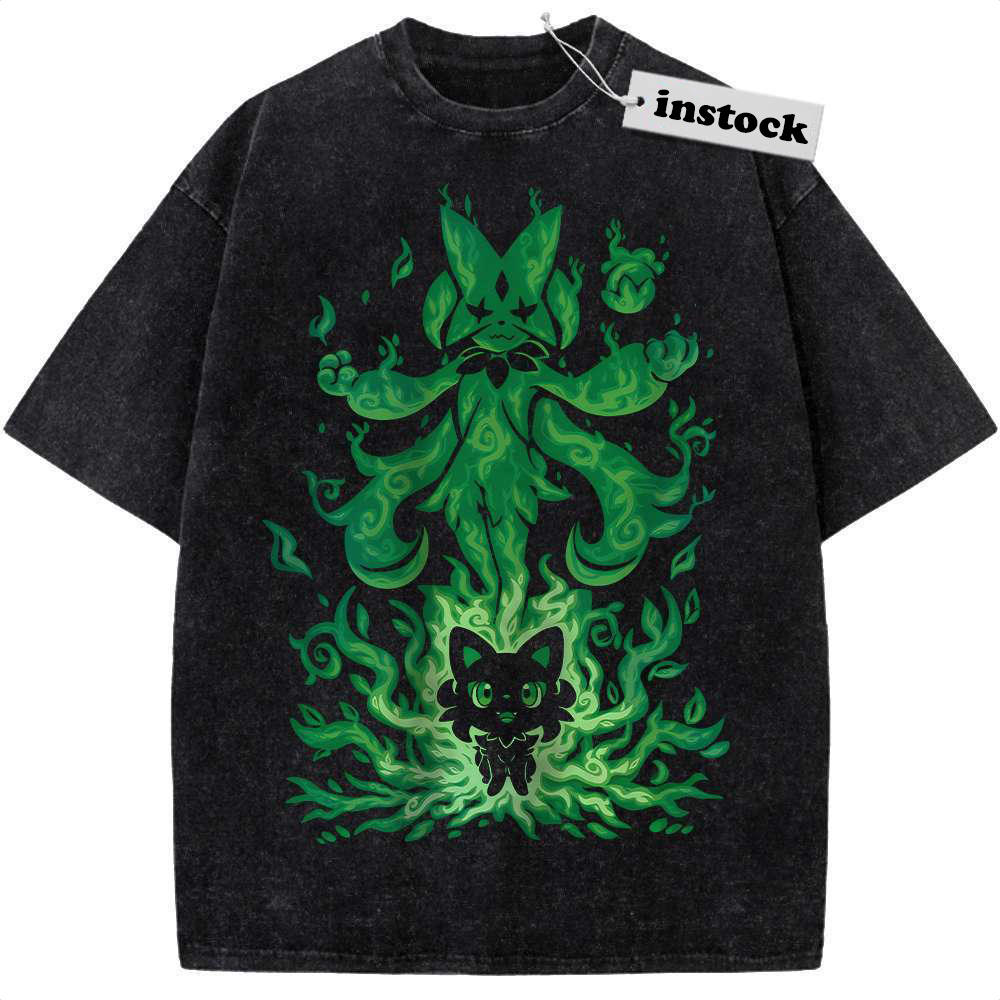 Sprigatito vs Meowscarada Shirt, Pokemon shirt, Anime Shirt, Vintage Tee