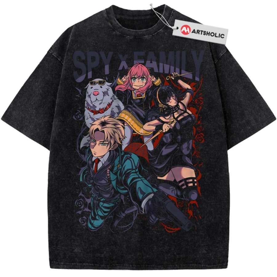 Alternative view of Spy x Family Shirt, Anime Shirt, Vintage T-Shirt