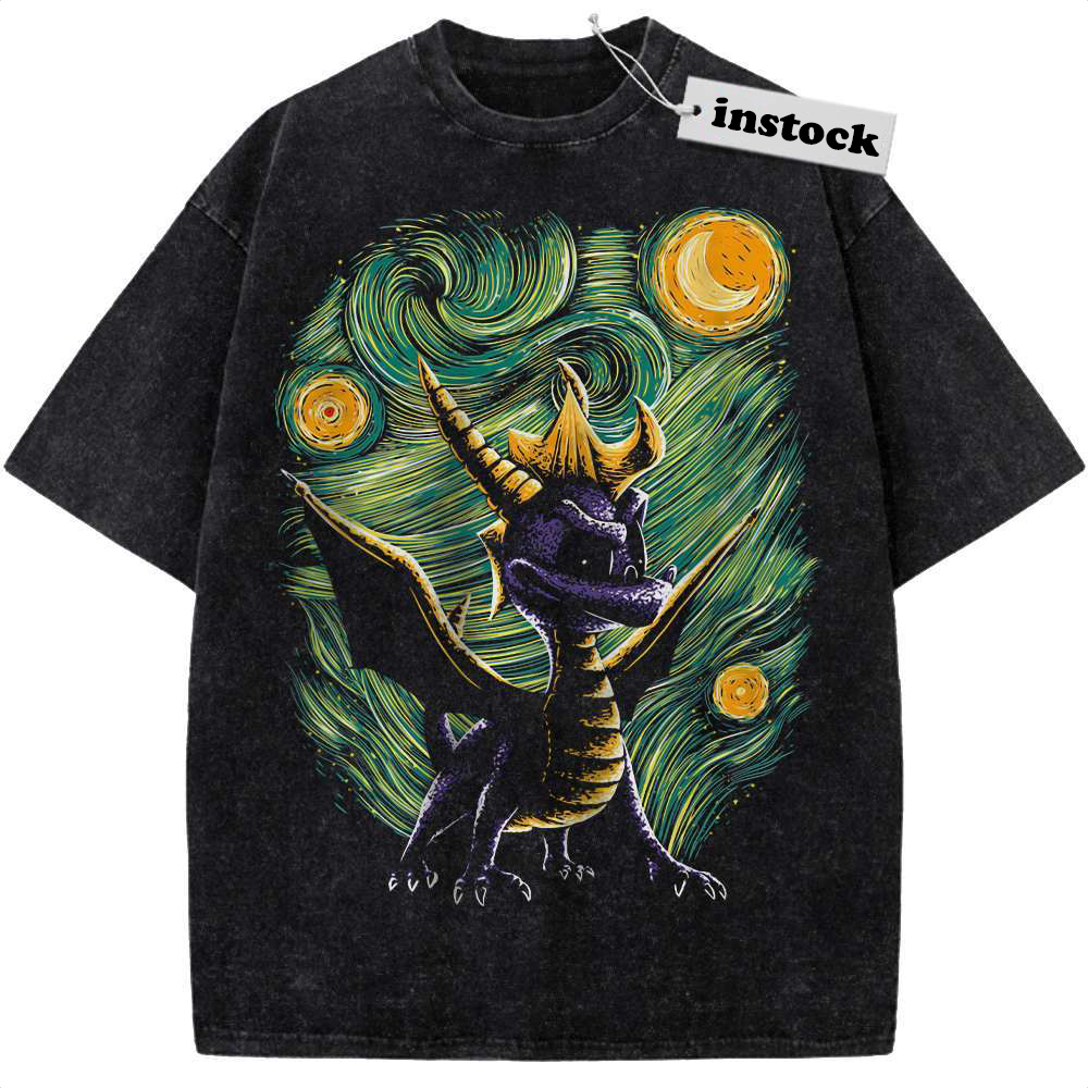Spyro the Dragon Shirt, Game Shirt, Vintage T-Shirt