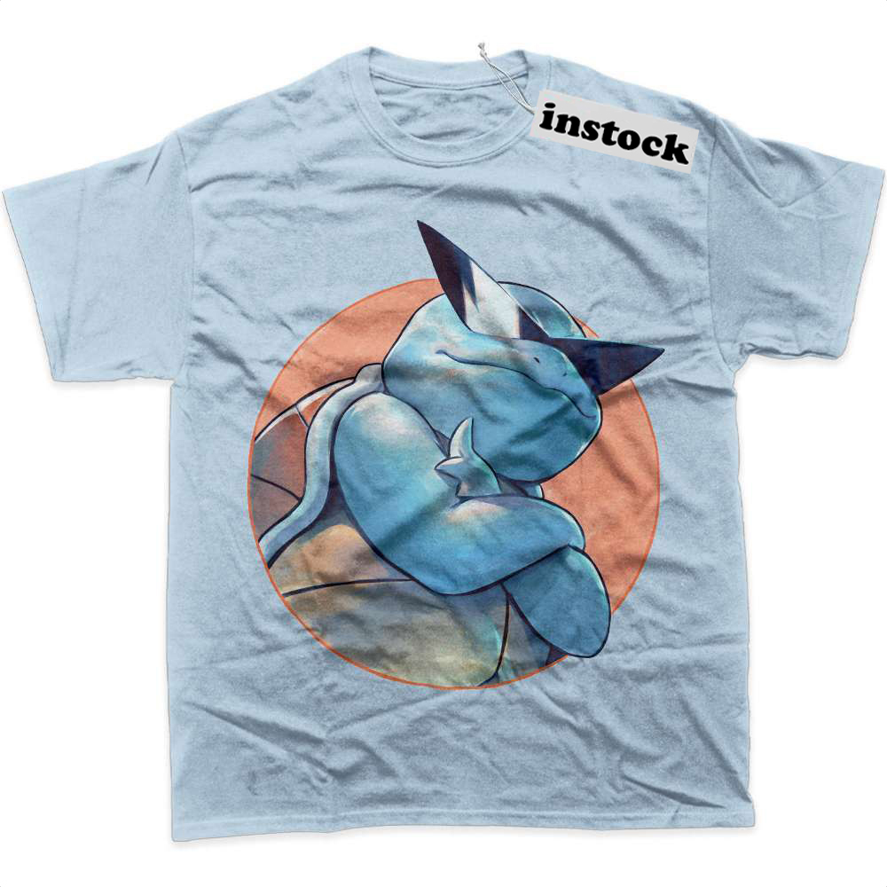 Squirtle Shirt, Pokemon Shirt, Anime Shirt, Graphic T-Shirt