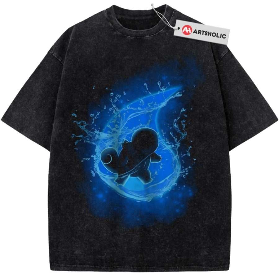 Alternative view of Squirtle Shirt, Pokemon shirt, Anime Shirt, Vintage T-Shirt