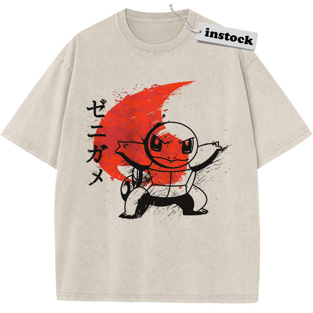 Squirtle Shirt, Pokemon shirt, Anime Shirt, Vintage Tee