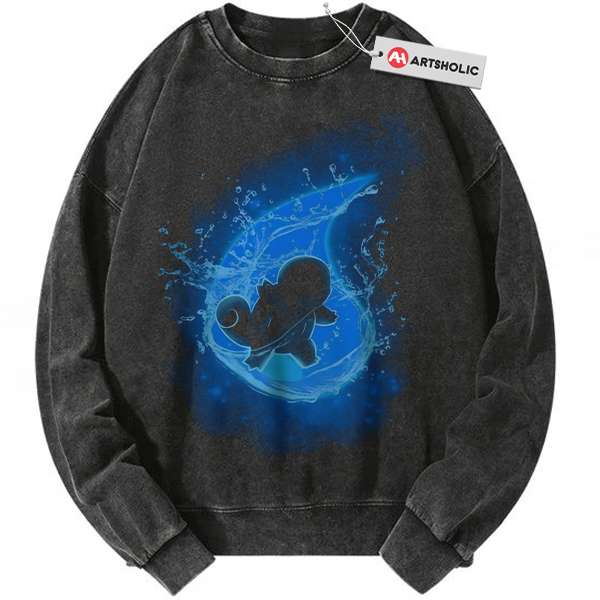 Squirtle Sweatshirt, Pokemon Sweatshirt, Anime Sweatshirt, Vintage Sweatshirt
