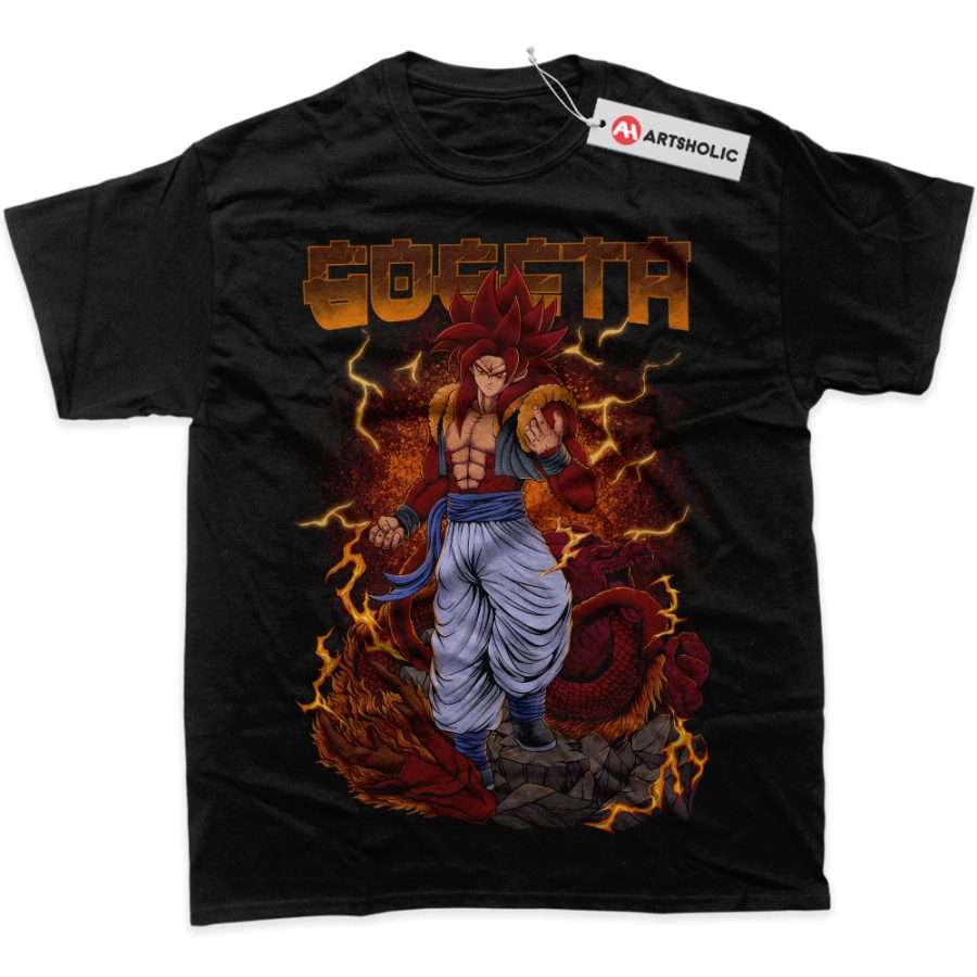 Alternative view of SSJ4 Vegito Shirt, Dragon Ball Z Shirt, DBZ Shirt, Anime Shirt, Graphic T-Shirt