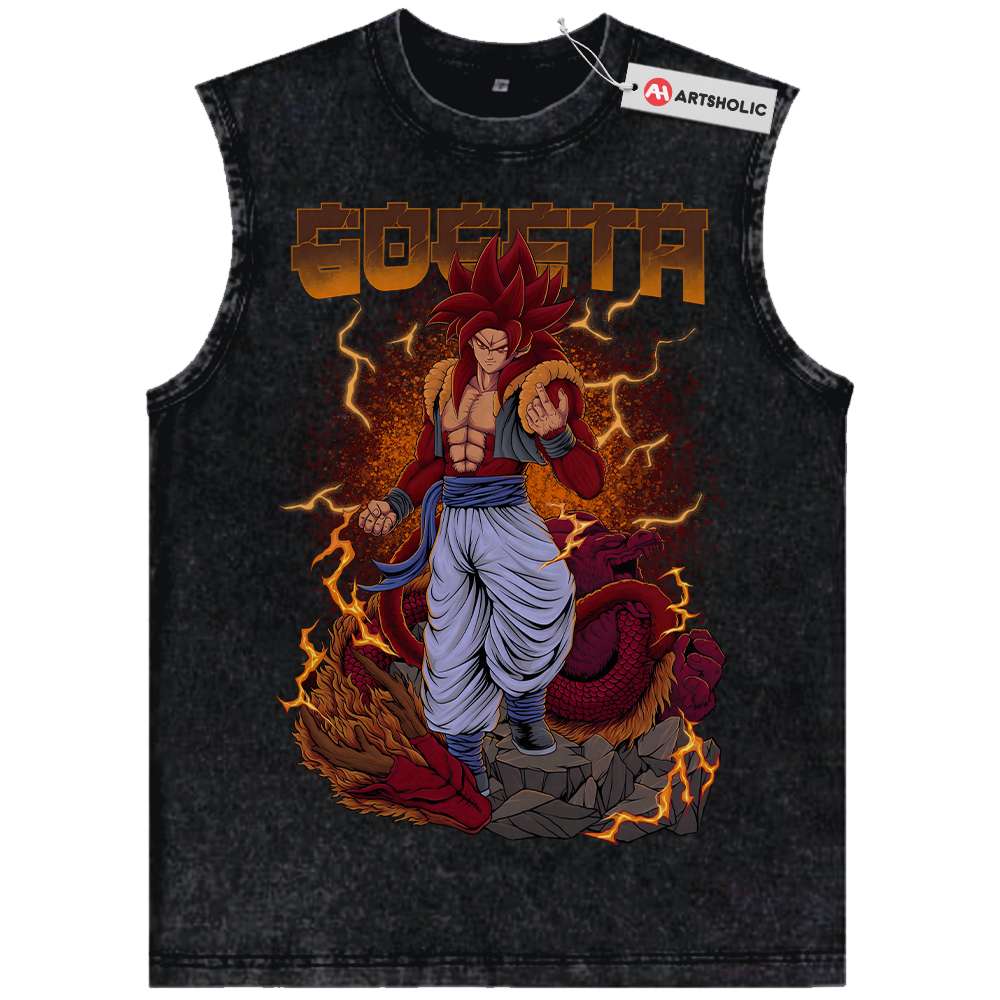 SSJ4 Vegito Tank Top, Dragon Ball Z Tank Top, DBZ Tank Top, Anime Tank Top, Vintage Tank Top