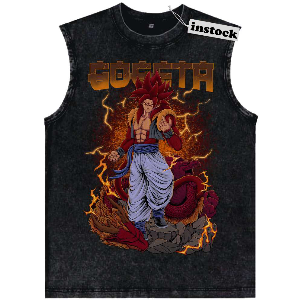 SSJ4 Vegito Tank Top, Dragon Ball Z Tank Top, DBZ Tank Top, Anime Tank Top, Vintage Tank Top
