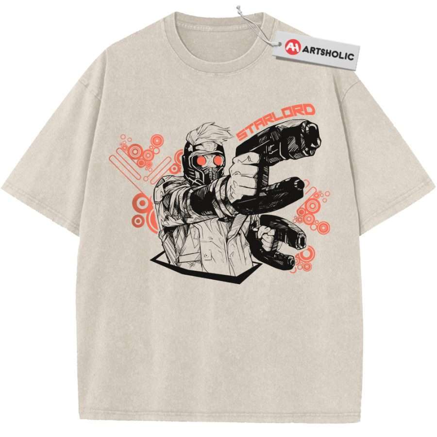 Alternative view of Star-Lord Shirt, Guardians of the Galaxy Shirt, Marvel Comics Shirt, Vintage T-Shirt