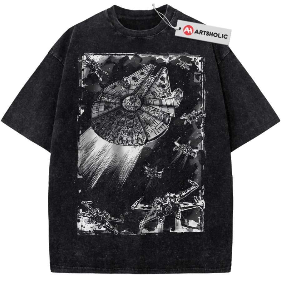 Alternative view of Star Wars Shirt, Movie Shirt, Vintage T-Shirt