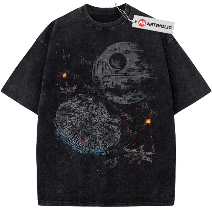 Alternative view of Star Wars Shirt, Movie Shirt, Vintage T-Shirt