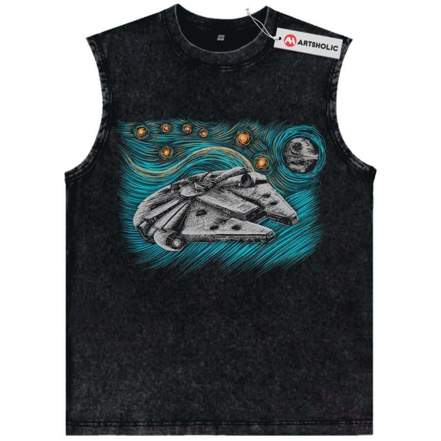 Alternative view of Star Wars Tank Top, Movie Tank Top, Vintage Tank Top