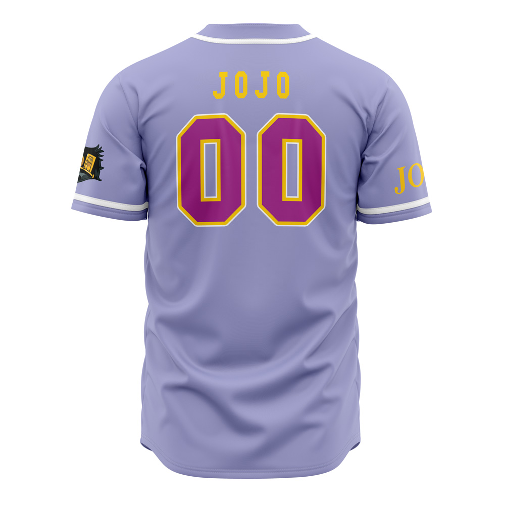 Alternative view of Stardust Crusaders Jojo’s Bizarre Adventure Baseball Jersey