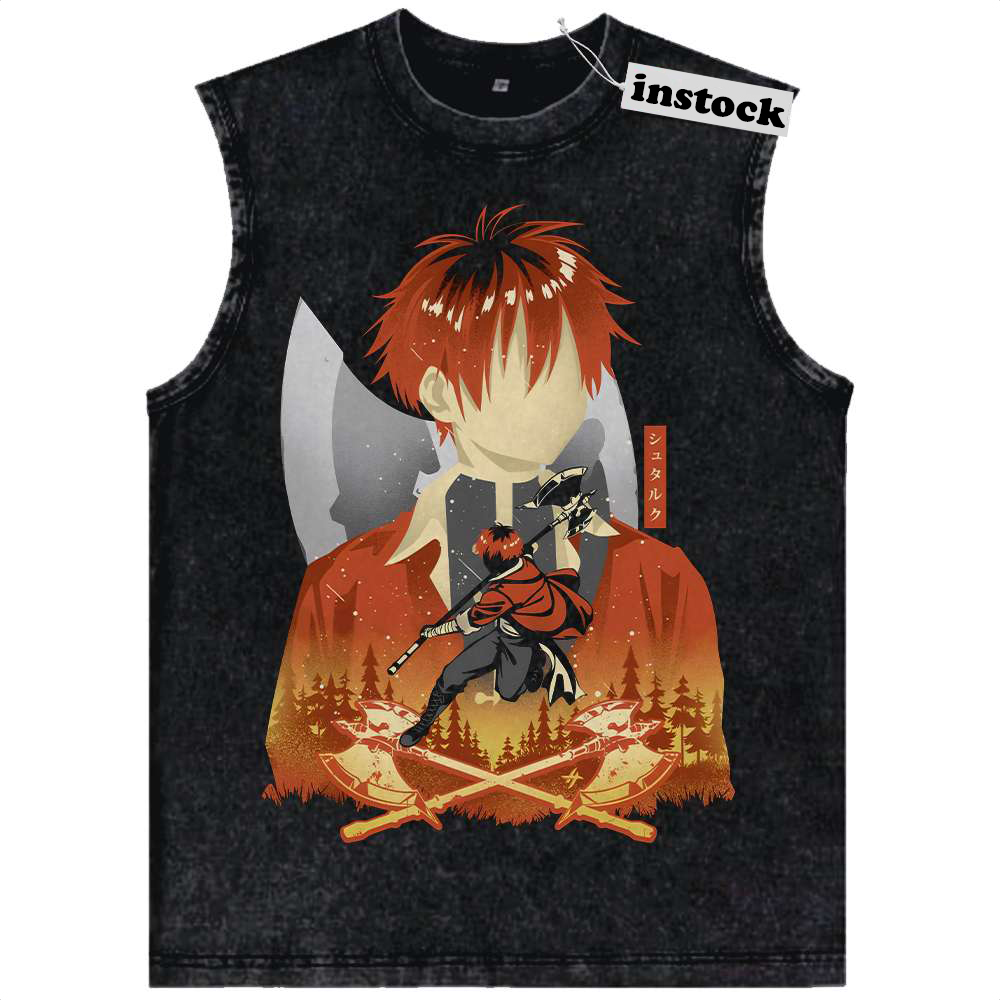 Stark Tank Top, Frieren: Beyond Journey's End Tank Top, Anime Tank Top, Vintage Tank Top