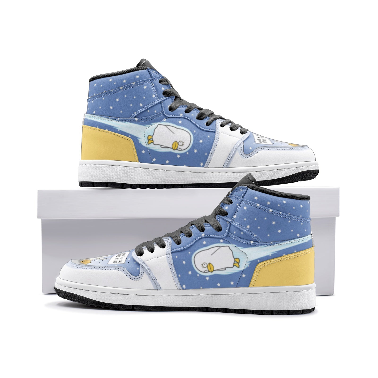 Stars and Elizabeth Gintama Custom Sneaker Mid 1 Basketball Shoes - Otaku Hall