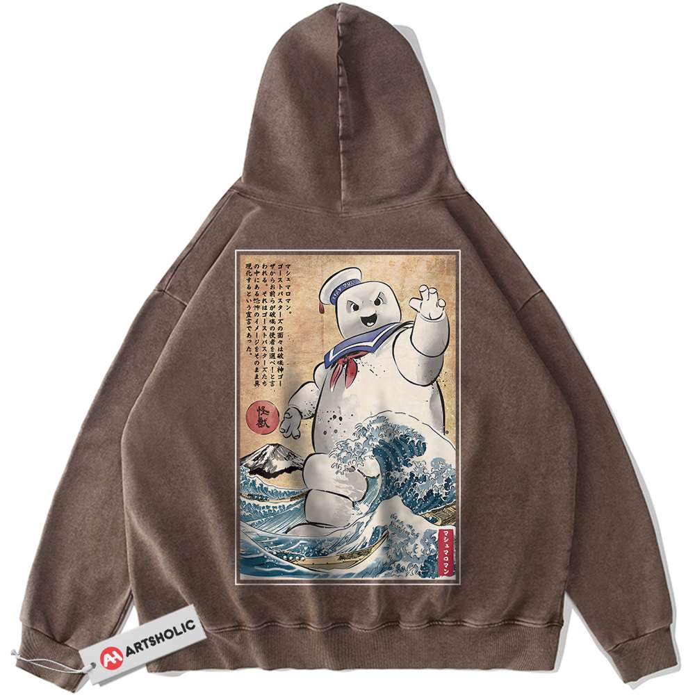 Stay Puft Marshmallow Man Hoodie, Ghostbusters Hoodie, Halloween Hoodie, Horror Hoodie, Vintage Hoodie
