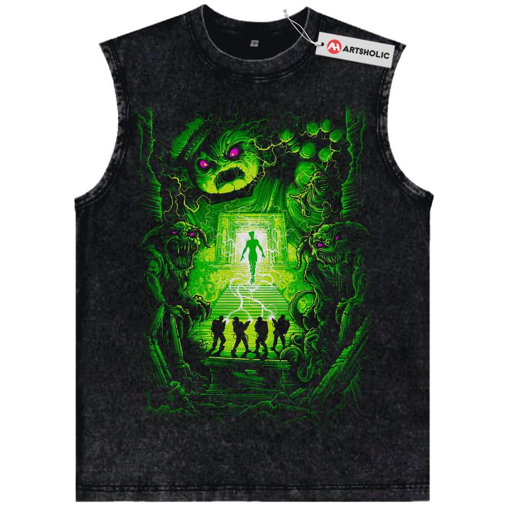 Stay Puft Marshmallow Man Tank Top, Ghostbusters Tank Top, Halloween Tank Top, Horror Tank Top, Vintage Tank Top