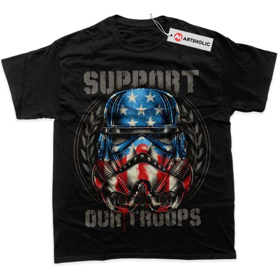 Alternative view of Stormtrooper Shirt, Star Wars Shirt, Movie Graphic T-Shirt