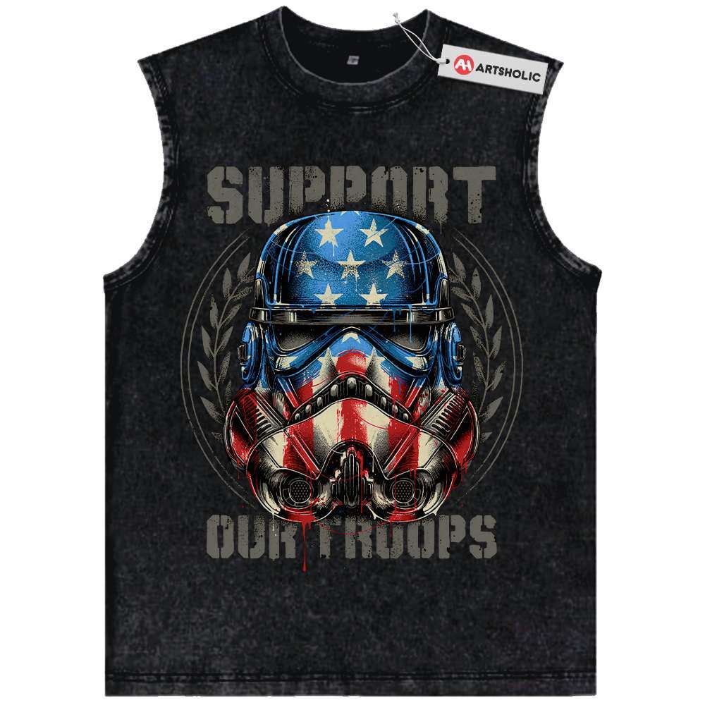 Stormtrooper Tank Top, Star Wars Tank Top, Movie Vintage Tank Top