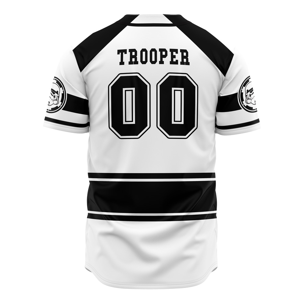 Alternative view of Stormtroopers Star Wars Baseball Jersey