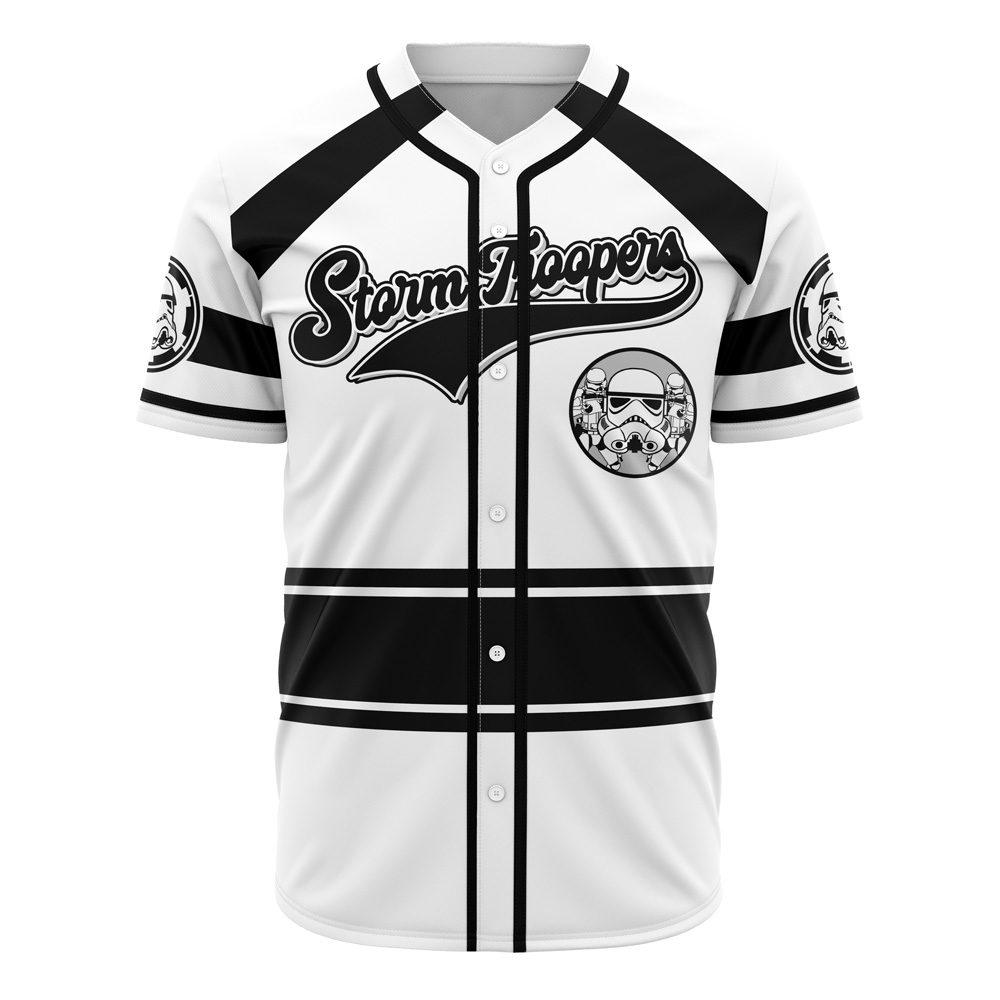Stormtroopers Star Wars Custom Baseball Jersey - Otaku Hall