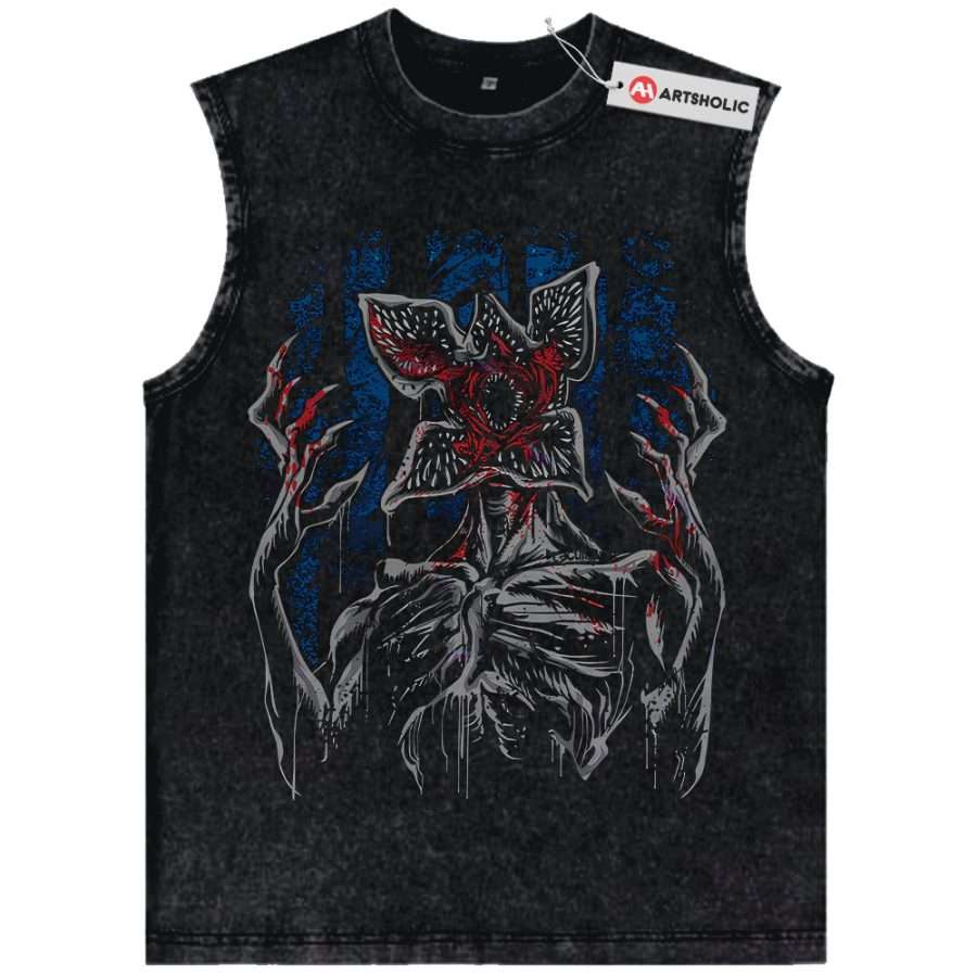 Alternative view of Stranger Things Tank Top, Halloween Tank Top, Horror Tank Top, Vintage Tank Top