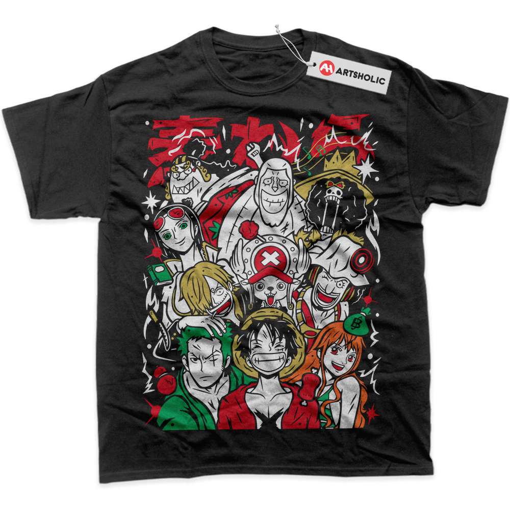 Straw Hat Pirates Shirt, One Piece Shirt, Anime Shirt, Graphic Tee