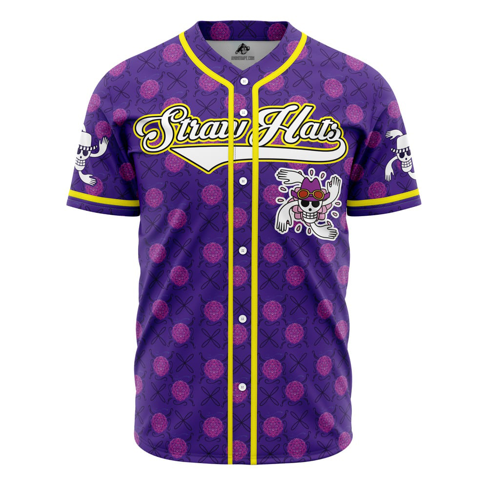 Straw Hats Robin One Piece Custom Baseball Jersey - Otaku Hall