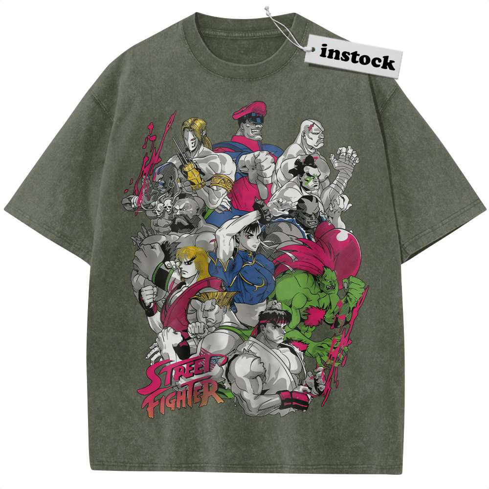 Street Fighter Shirt, Game Shirt, Vintage Tee