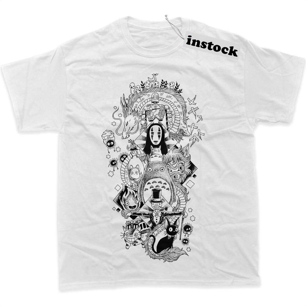 Studio Ghibli Shirt, Anime Shirt, Graphic Tee