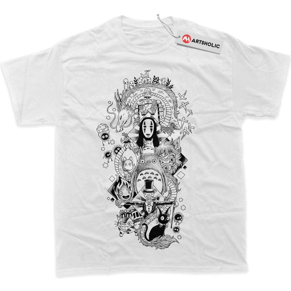 Studio Ghibli Shirt, Anime Shirt, Graphic Tee