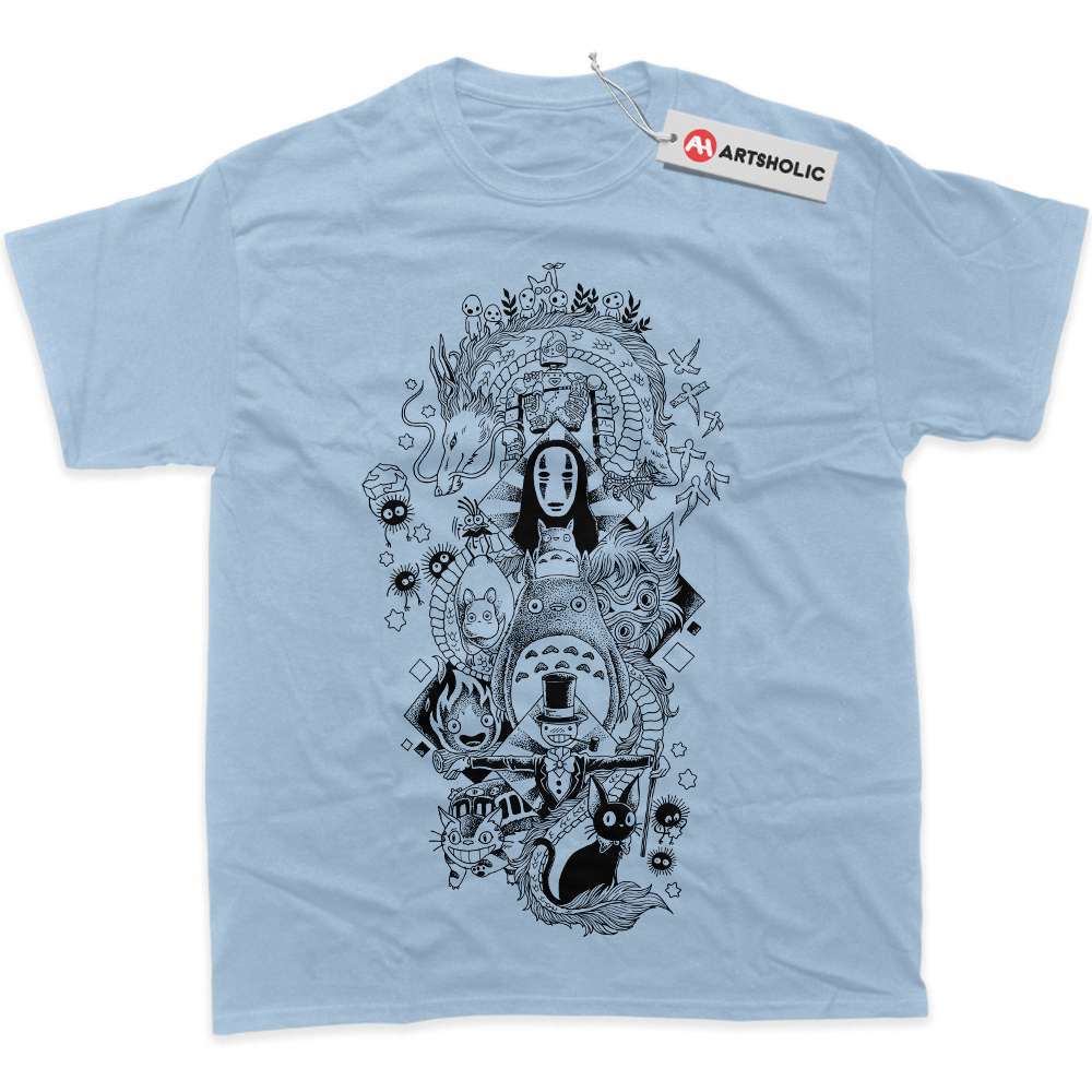 Alternative view of Studio Ghibli Shirt, Anime Shirt, Graphic Tee