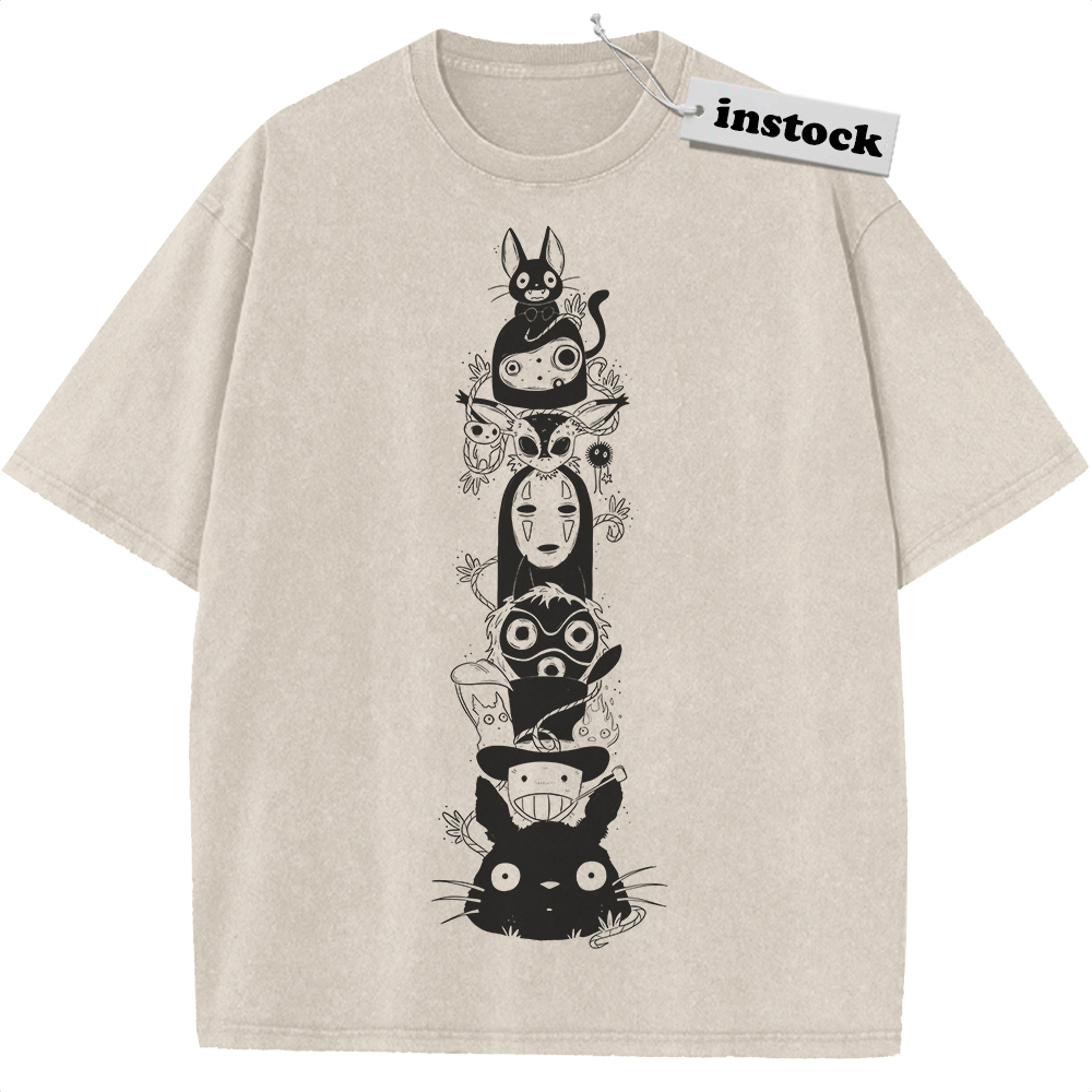 Studio Ghibli Shirt, Anime Shirt, Vintage T-Shirt
