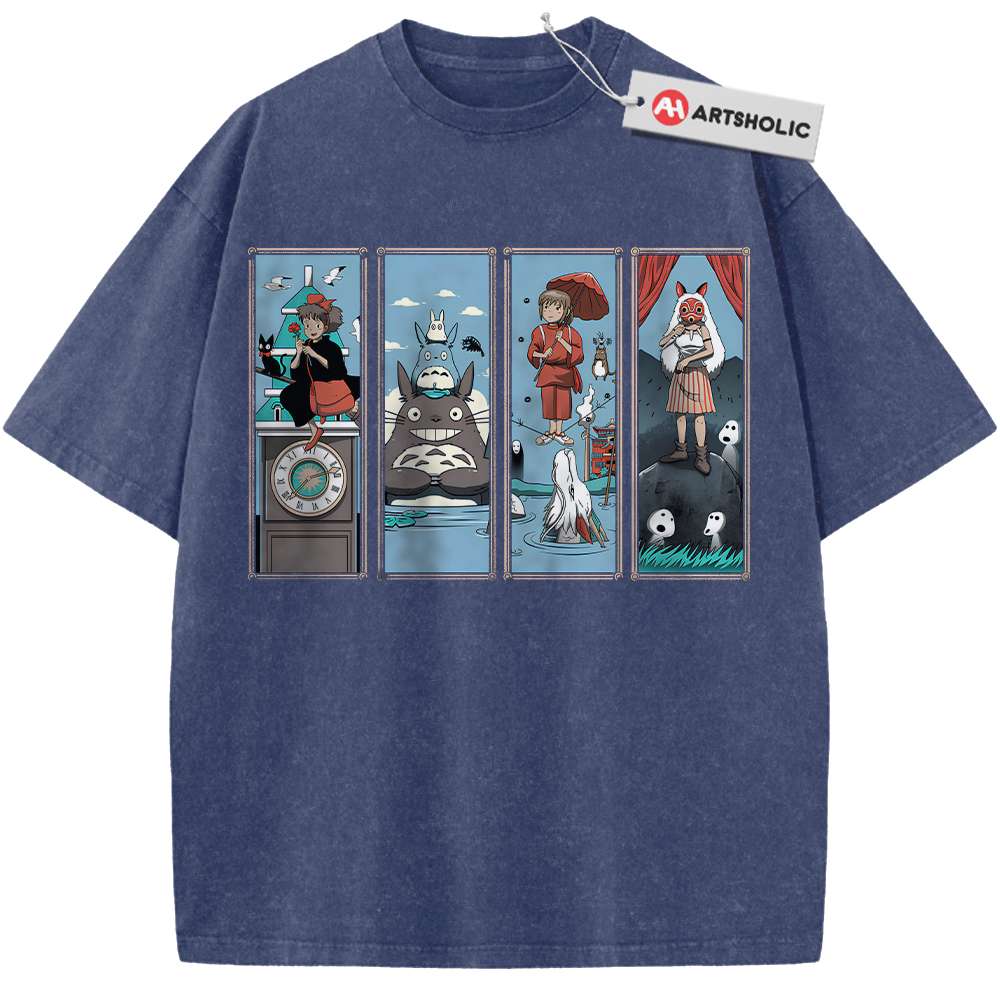 Studio Ghibli Shirt, Anime Shirt, Vintage T-Shirt