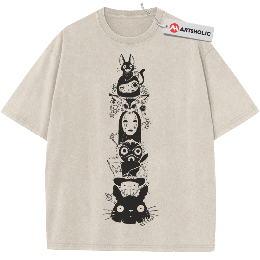 Studio Ghibli Shirt, Anime Shirt, Vintage T-Shirt