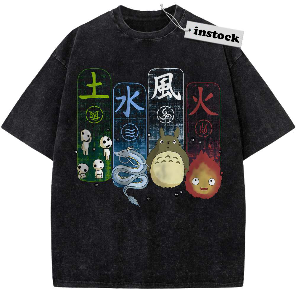 Studio Ghibli Shirt, Anime Shirt, Vintage T-Shirt